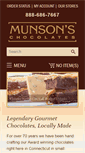 Mobile Screenshot of munsonschocolates.com